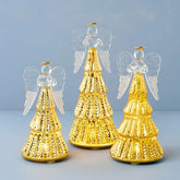 Radiant Light Lit Angel 3 Piece Set